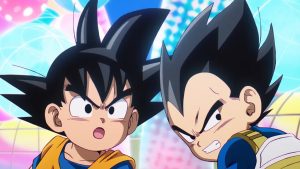 Goku e Vegeta bambini in Dragon Ball Daima